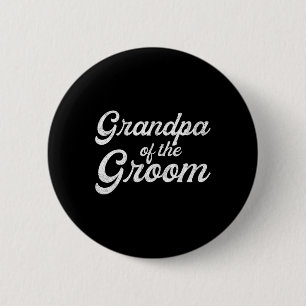Badge Rond 5 Cm Chemises pour grand-père du marié pour hommes 