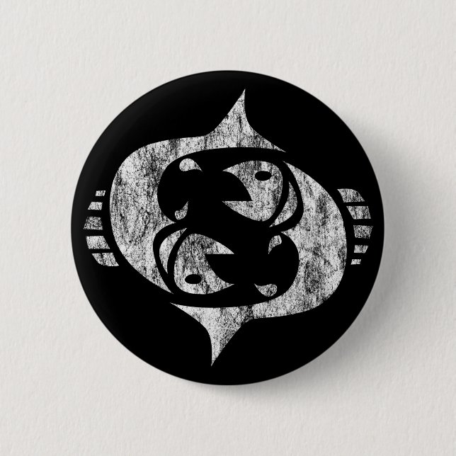 Badge Rond 5 Cm chêne (Devant)