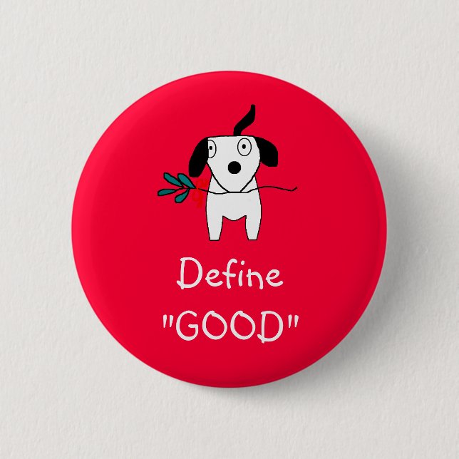 Badge Rond 5 Cm Cher Père Noël… - bouton (Devant)
