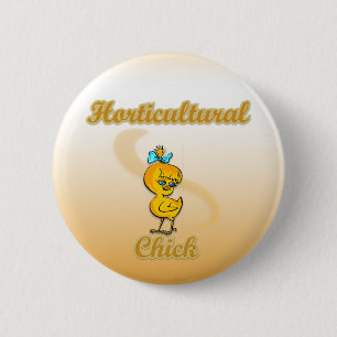 Badge Rond 5 Cm Chick horticole