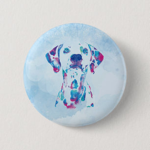 Badge Rond 5 Cm Chien