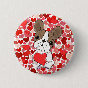 Badge Rond 5 Cm Chien repoussant