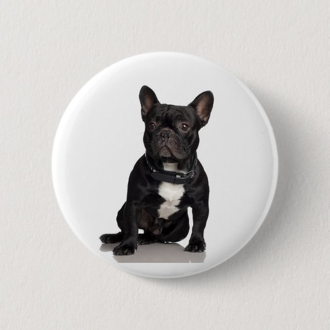 Badge Rond 5 Cm Chiffre de taureau français (Devant)