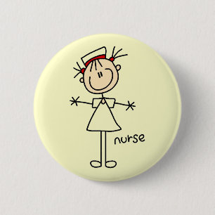 Badge Rond 5 Cm Chiffre simple T-shirts et cadeaux de bâton