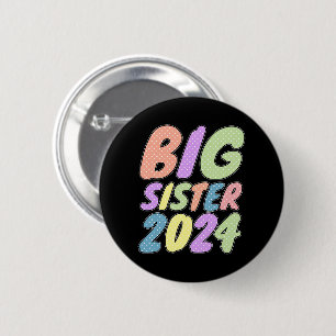 Badge Rond 5 Cm Chiffres de filles 2024