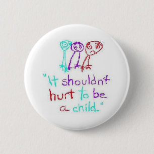Badge Rond 5 Cm ChildAbusePrevention