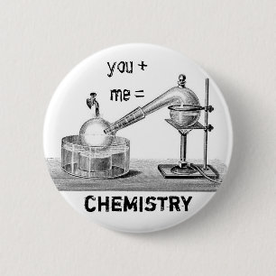 Badge Rond 5 Cm Chimie