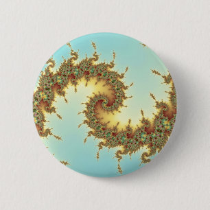 Badge Rond 5 Cm Chinois - fractal