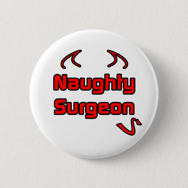 Badge Rond 5 Cm Chirurgien (Devant)