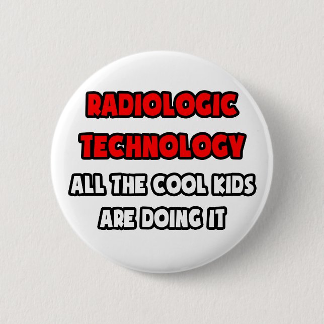 Badge Rond 5 Cm Chirurologue en radiologie drôle (Devant)