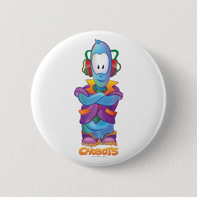 BADGE ROND 5 CM CHOBOT (Devant)