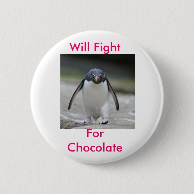 Badge Rond 5 Cm Chocolat (Devant)