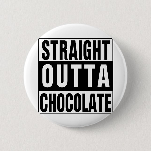 Badge Rond 5 Cm Chocolat chaud (Devant)