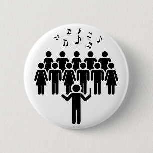 Badge Rond 5 Cm Choir
