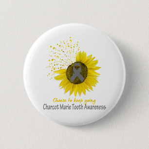 Badge Rond 5 Cm Choisir de continuer à faire de la publicité pou