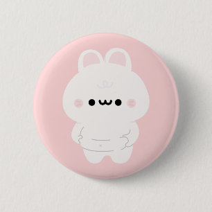 Badge Rond 5 Cm Chonky Bunny