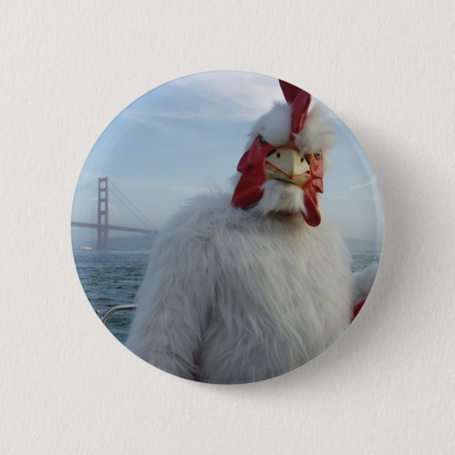 Badge Rond 5 Cm Chookbutton (Devant)