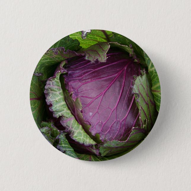 Badge Rond 5 Cm Chou frais (Devant)