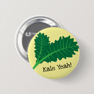 Badge Rond 5 Cm Chou frisé ouais