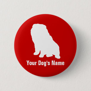 Badge Rond 5 Cm Chow Chow Chow ャ ウ ・ ャ