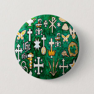 Badge Rond 5 Cm Chrismons