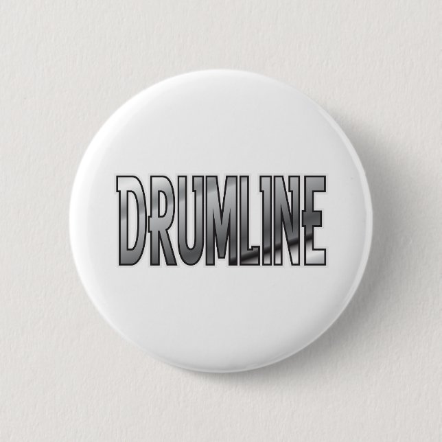 Badge Rond 5 Cm Chrome de Drumline (Devant)
