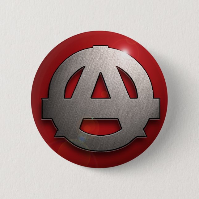 Badge Rond 5 Cm Chrome de NRK (Devant)