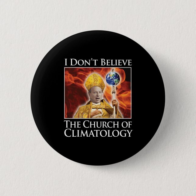 Badge Rond 5 Cm church_of_climatology_blk_btn (Devant)
