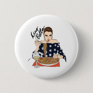 Badge Rond 5 Cm Ciao Bella