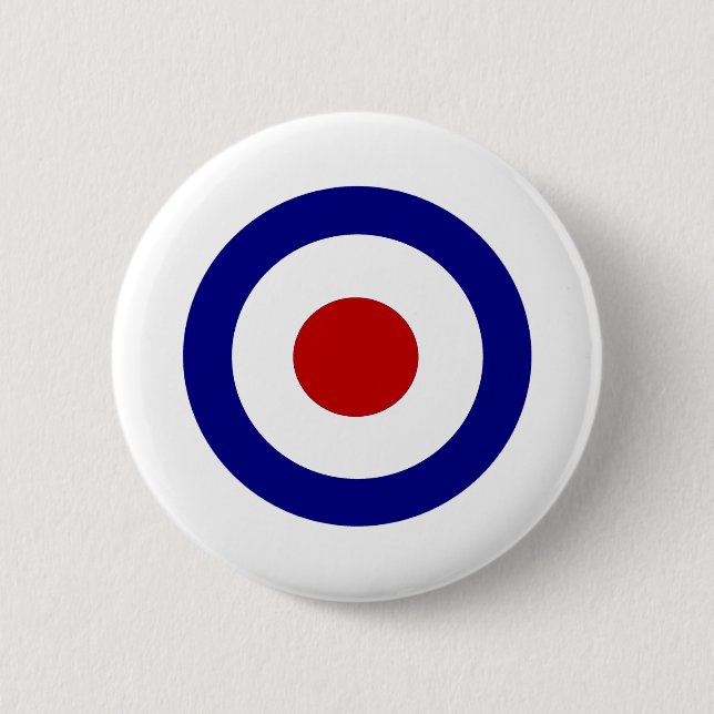 Badge Rond 5 Cm Cible de mod (Devant)