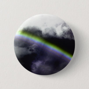 Badge Rond 5 Cm Ciel arc-en-ciel 1
