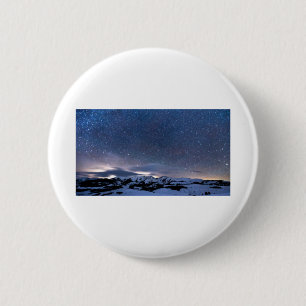 Badge Rond 5 Cm ciel nocturne esthétique