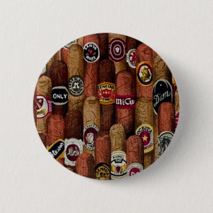 Badge Rond 5 Cm Cigares