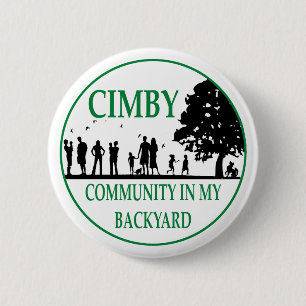 BADGE ROND 5 CM CIMBY