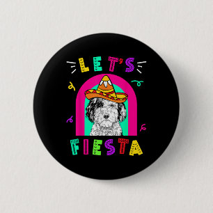 Badge Rond 5 Cm Cinco De Mayo Chien Fêtons Camisa 5 De Mayo Me