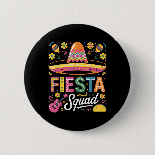 Badge Rond 5 Cm Cinco De Mayo Funny Maracas Mexicains S