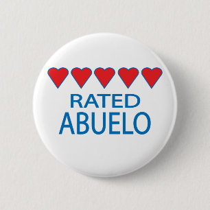 Badge Rond 5 Cm Cinq Coeurs Abuelo