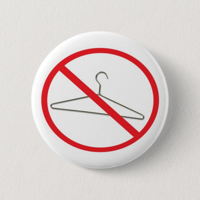 Badge Rond 5 Cm Cintre de manteau (Devant)