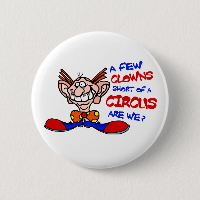 Badge Rond 5 Cm Cirque (Devant)