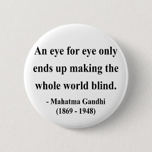 Badge Rond 5 Cm Citation 3a de Gandhi
