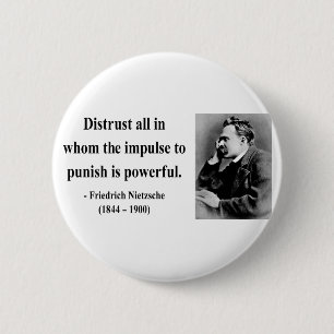 Badge Rond 5 Cm Citation 8b de Nietzsche