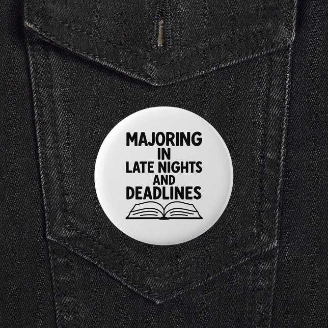 Badge Rond 5 Cm Citation de diplôme drôle (Créateur téléchargé)