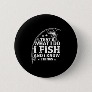 Badge Rond 5 Cm Citation de poisson drôle c'est ce que les poisson