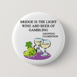 BADGE ROND 5 CM CITATION EN DOUBLE CÉLÈBRE DE PONT