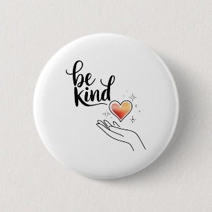 Badge Rond 5 Cm Citation Inspirante de Bienveillance Motivation Po