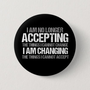 Badge Rond 5 Cm Citation inspirée de changement d'activiste