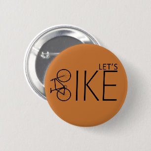 Badge Rond 5 Cm Citation motivante pour cycliste - Cyclisme drôle