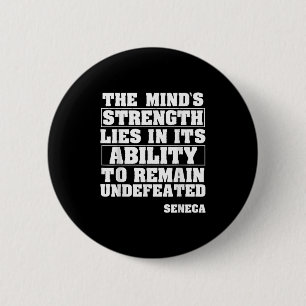Badge Rond 5 Cm Citation Motivationnelle Seneca Philosophie stoïqu