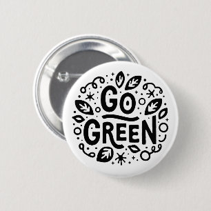 Badge Rond 5 Cm Citations d'écologie verte