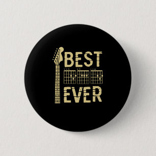 Badge Rond 5 Cm Citations grand-père   Meilleure guitare papa jama